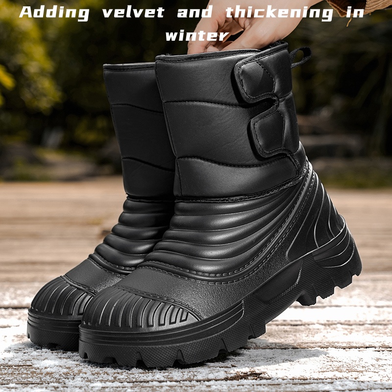 Hiking Boot Waterproof - أحذية الثلوج الشتوية الجديدة للرجال سميكة