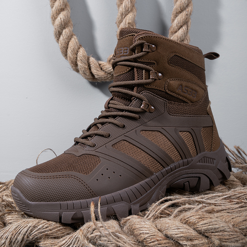 Hiking Boot Waterproof - الرجال الأحذية التكتيكية الدانتيل يصل الصحراء