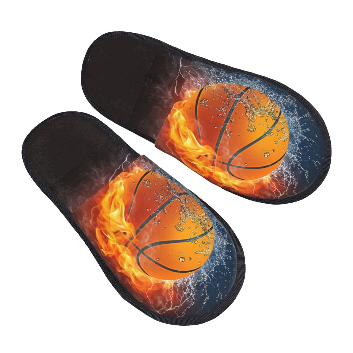 Men'S Shoes Basketball - شباشب داخلية قطيفة كرة السلة على
