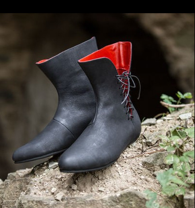 Men Shoes China - حذاء جلدي للرجال من العصور الوسطى