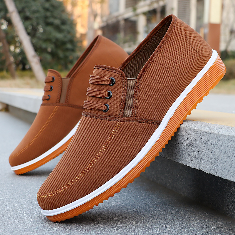 Men'S Shoes For Work - أحذية قماشية، أحذية قماشية تقليدية من