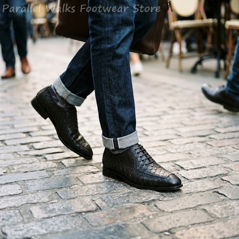 Men Shoes Formal - أحذية أكسفورد رجالية رسمية من سارتورال،