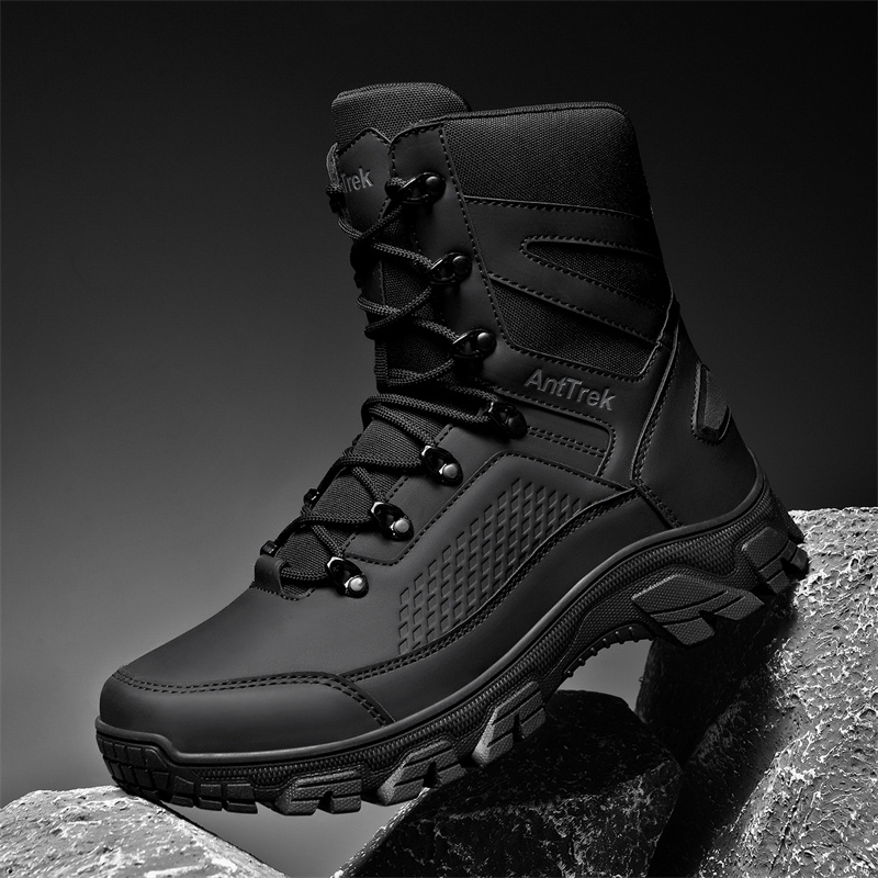 Hiking Boot Waterproof - أحذية تدريب برية للرجال للفصول الأربعة،
