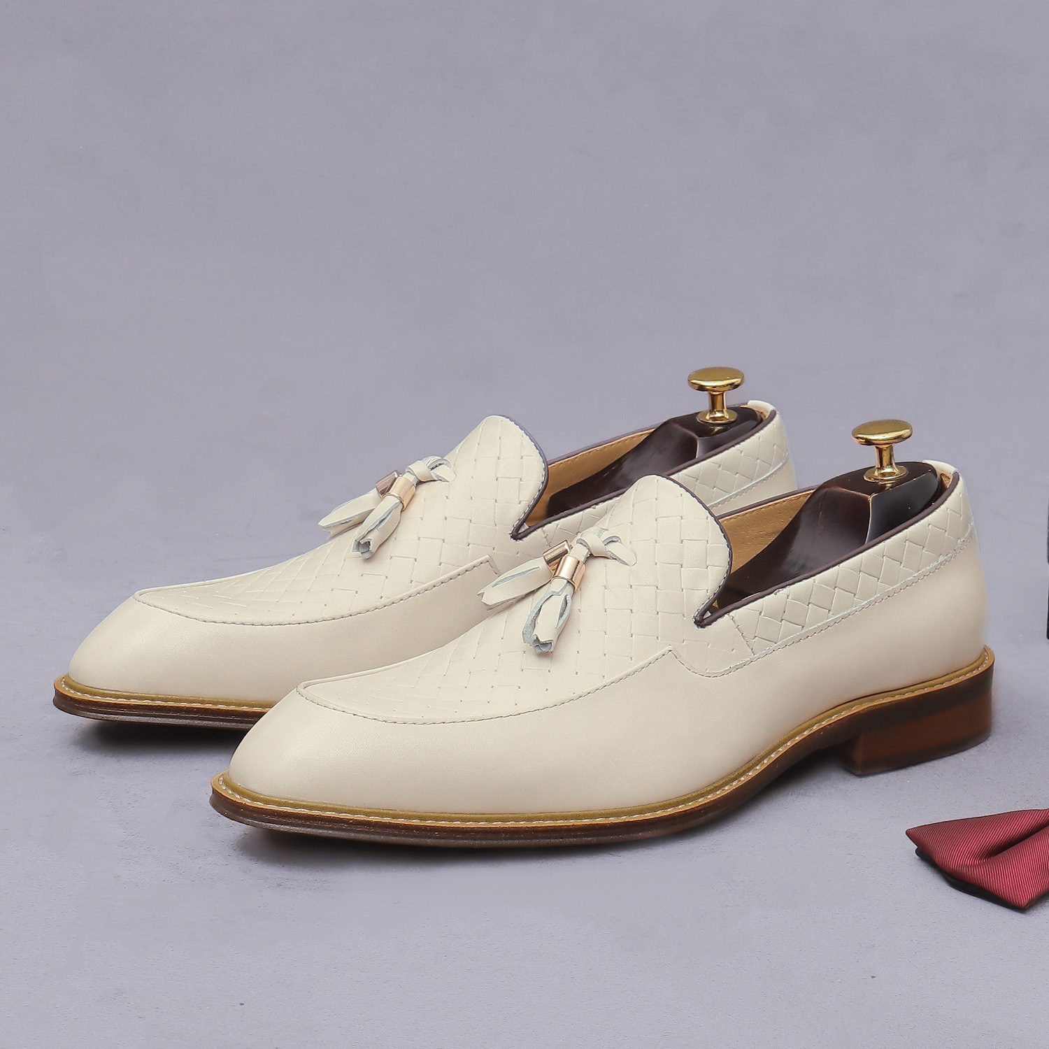 Men'S Shoes Smart - أحذية رجالية من الجلد الصناعي بنمط