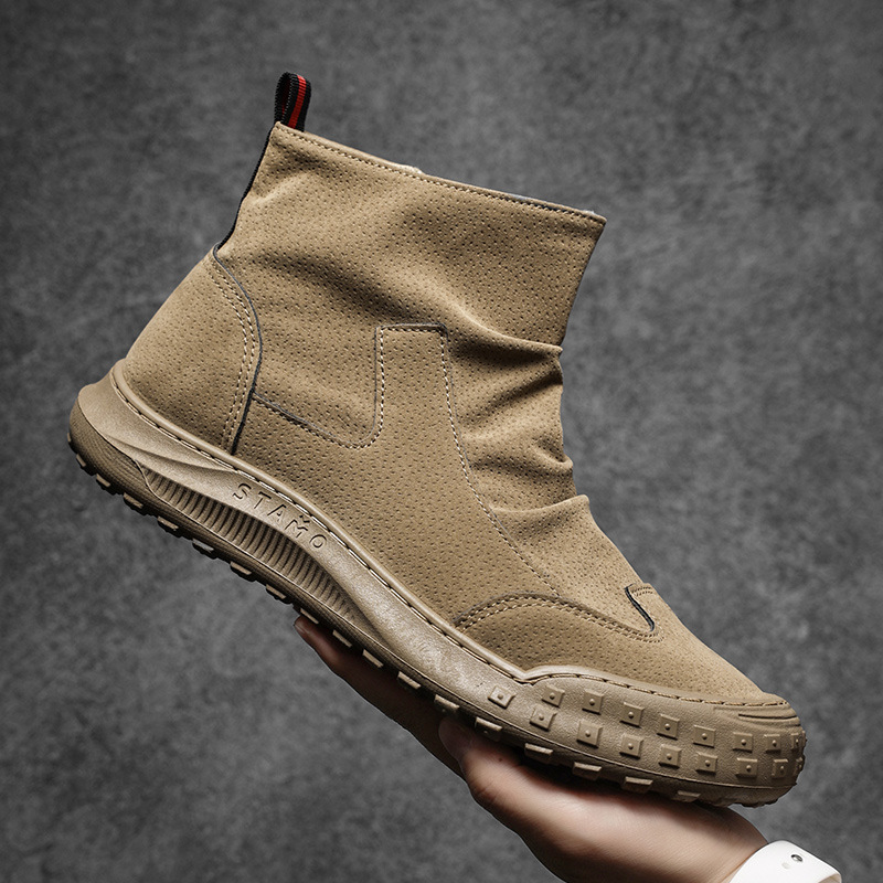 أحذية رجالية من الجلد المدبوغ  - مراجعة Men'S Shoes For Work وسعره