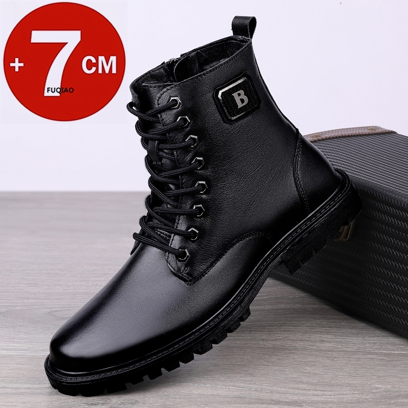 الرجال جلد طبيعي مصعد الأحذية  - مراجعة Men Shoes Formal وسعره