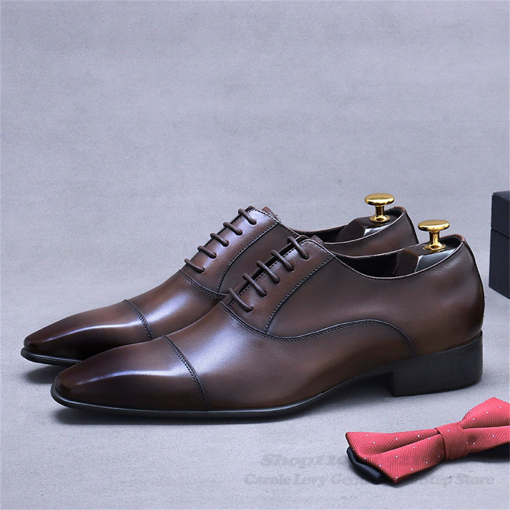 الرجال أكسفورد أحذية من الجلد  - مراجعة Men Shoes Formal وسعره