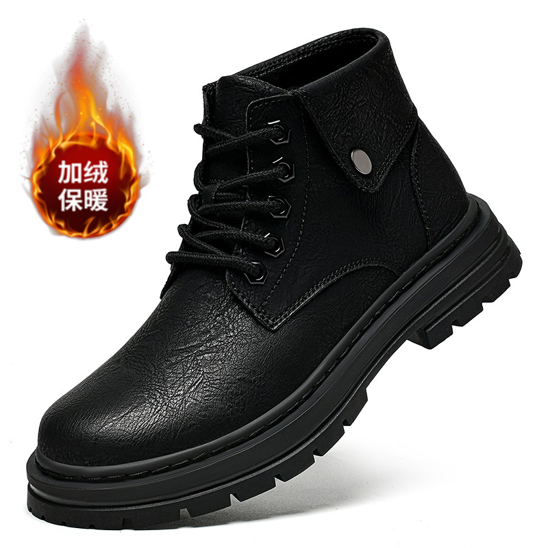 أحذية شتوية من القطيفة الدافئة - مراجعة Men'S Shoes Quality Brands وسعره
