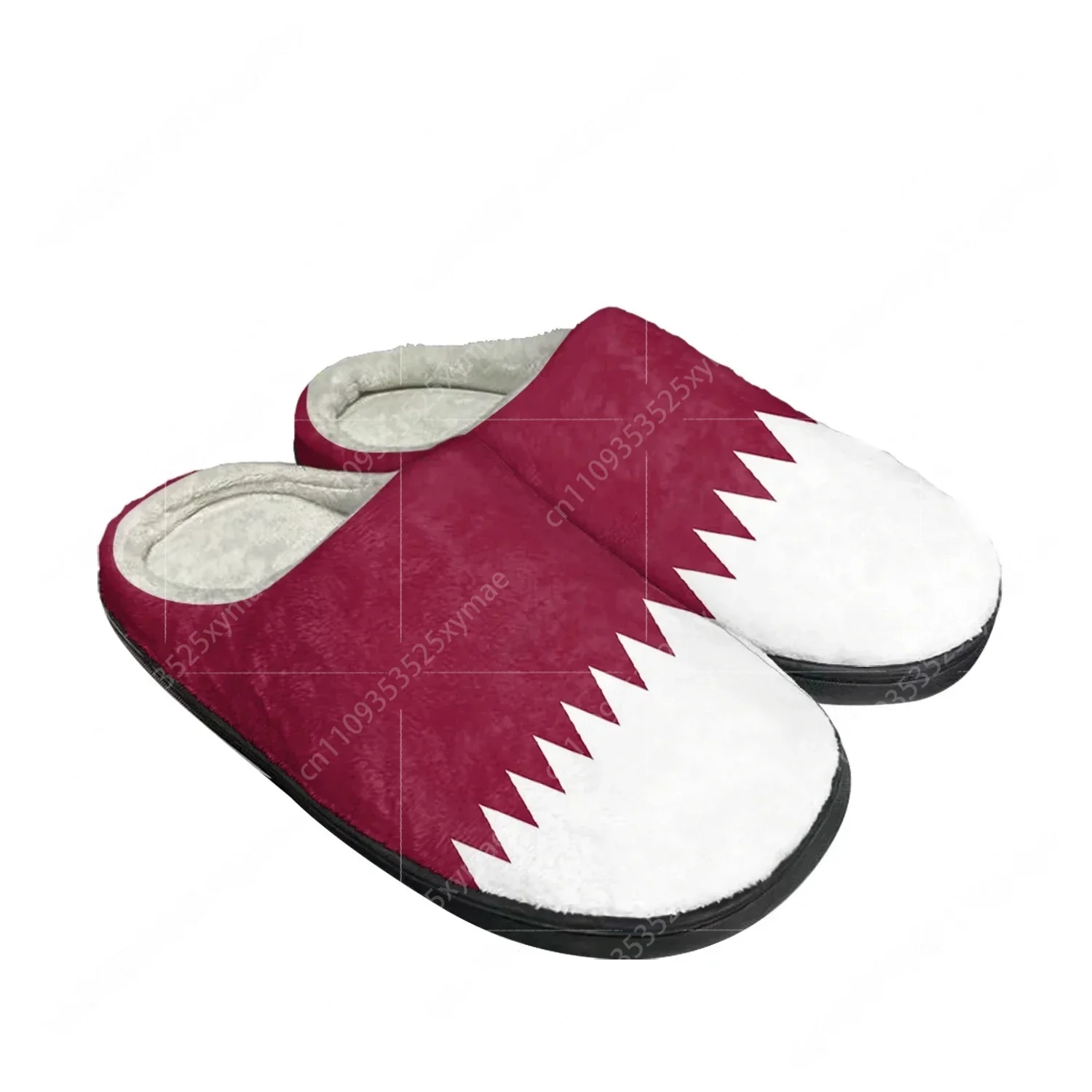 نعال قطنية مخصصة بتصميم علم قط - مراجعة Men Shoes Qatar وسعره