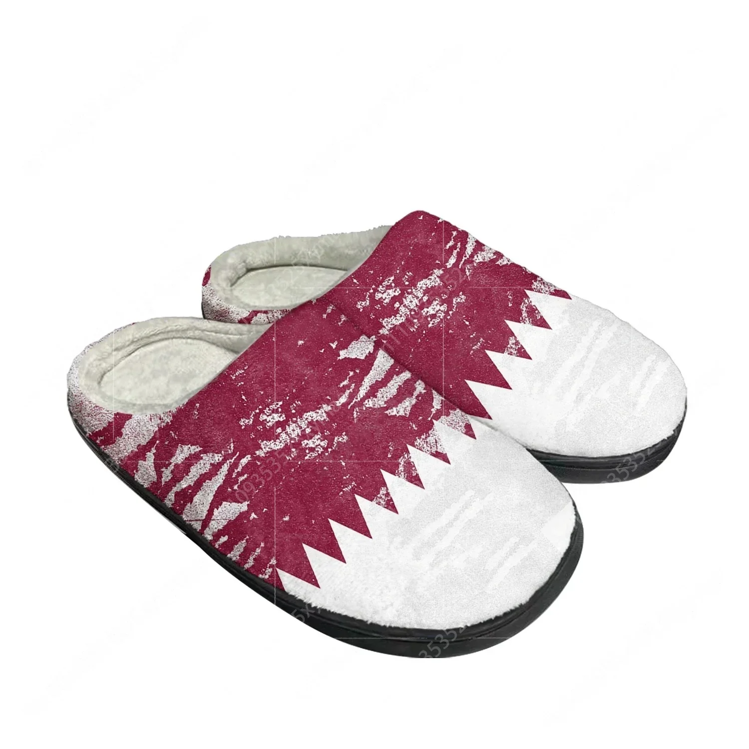 نعال قطنية مخصصة بتصميم علم قط - مراجعة Men Shoes Qatar وسعره