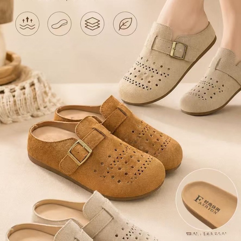 صنادل نسائية صيفية سهلة الارتد - مراجعة Men Shoes Men وسعره