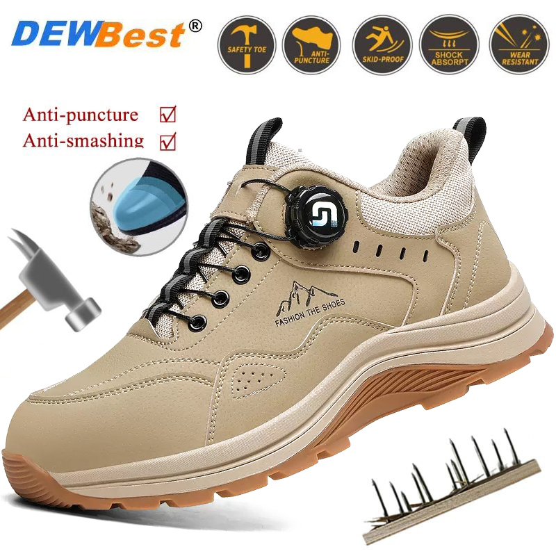 أحذية عمل صيفية للرجال ذات مقد - مراجعة Men'S Shoes Smart وسعره