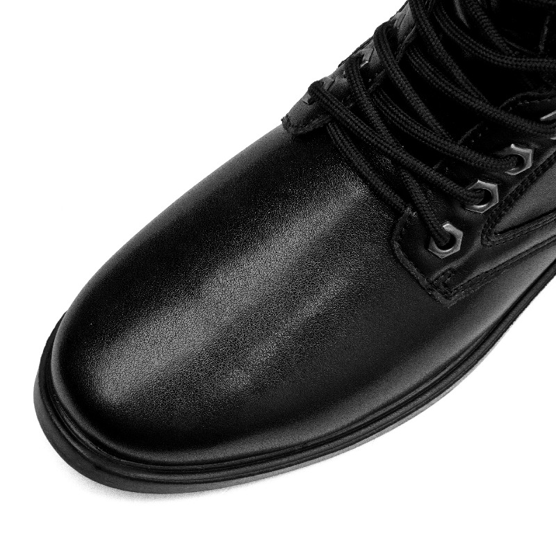 أحذية جلدية عالية الرقبة للأنش - مراجعة Men'S Shoes For Work وسعره