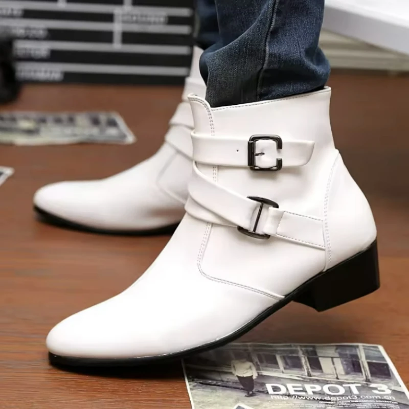 جديد الرجال الأحذية الجلدية تش - مراجعة Men Shoes Formal وسعره
