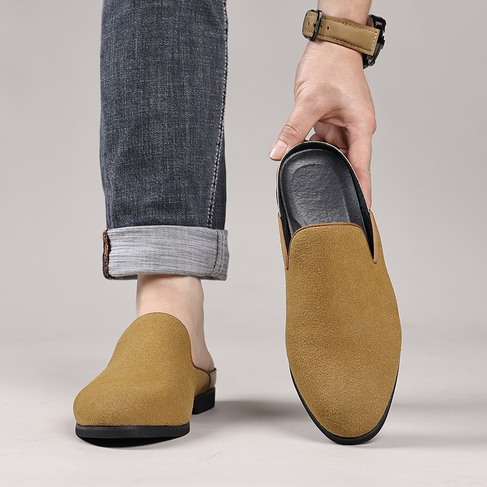 البغال من جلد الغزال للرجال ال - مراجعة Men Shoes Formal وسعره