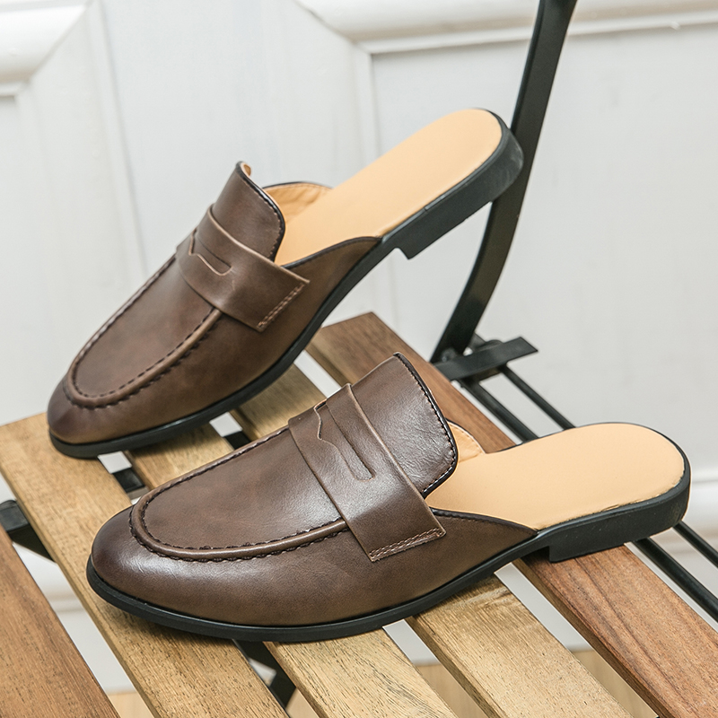 أحذية جلدية رجالية أنيقة نصف ك - مراجعة Shoes Heels Men وسعره