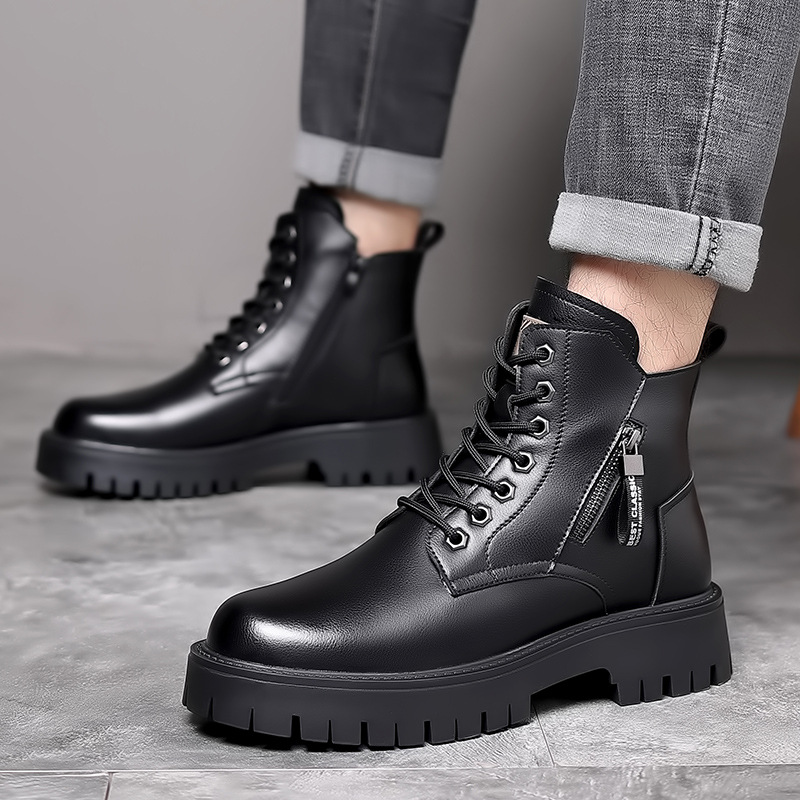 الرجال الكلاسيكية بوط من الجلد - مراجعة Men'S Shoes For Work وسعره