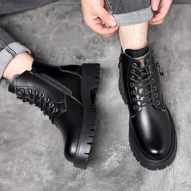 الرجال الكلاسيكية بوط من الجلد - مراجعة Men'S Shoes For Work وسعره