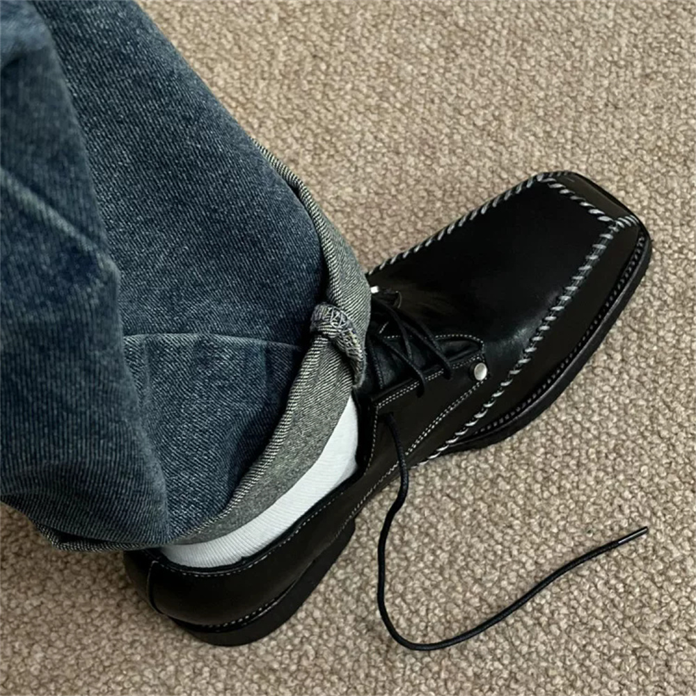 أحذية ديربي رجالية بتصميم بريط - مراجعة Men Shoes For Wedding وسعره