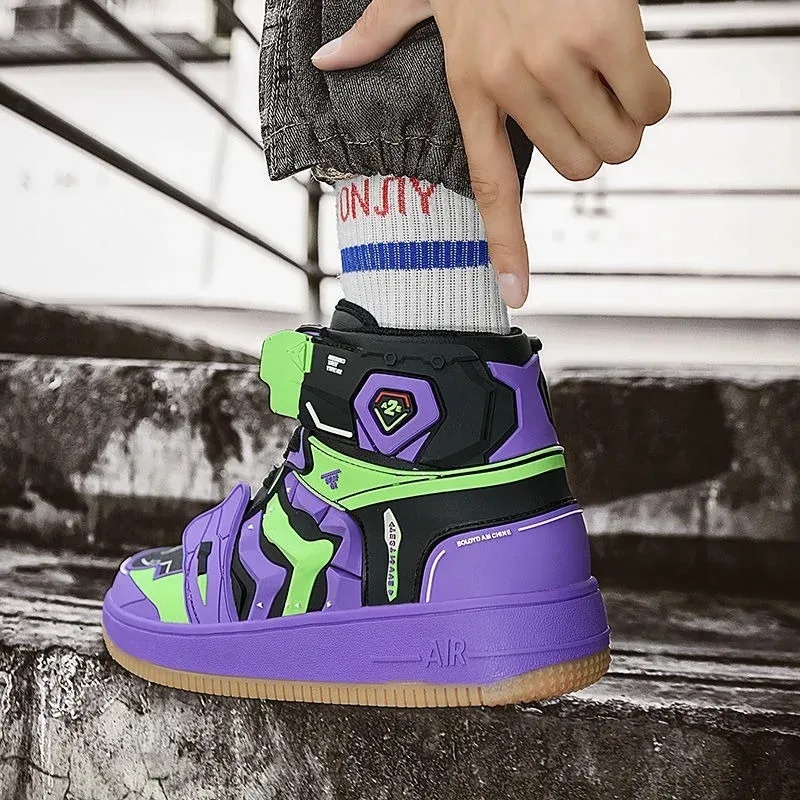 زي كوسبلاي فاخر EVANGELION - أ - مراجعة Men'S Shoes Basketball وسعره