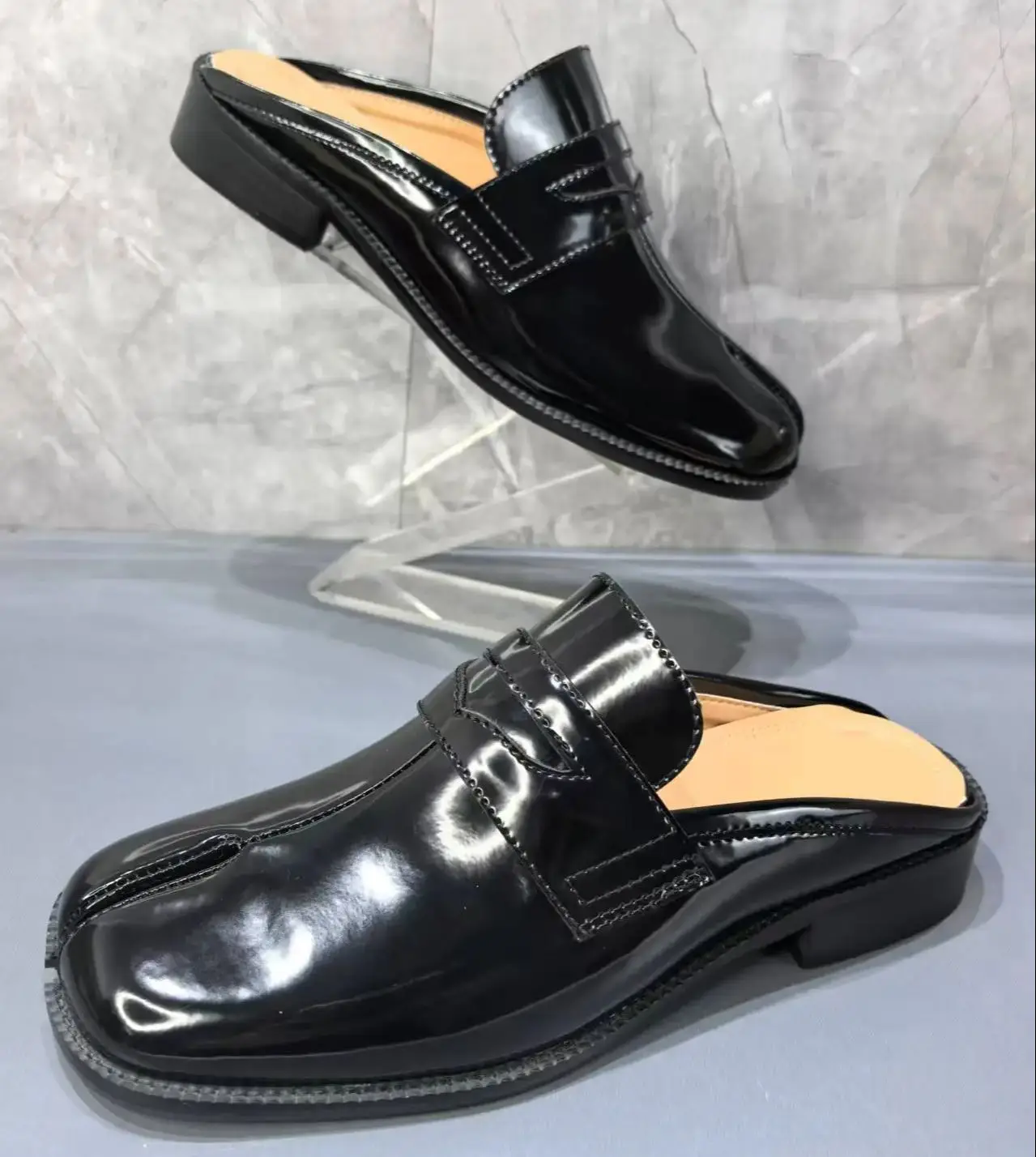 انقسام تو تابي شبشب رجالي الخي - مراجعة Shoes Heels Men وسعره