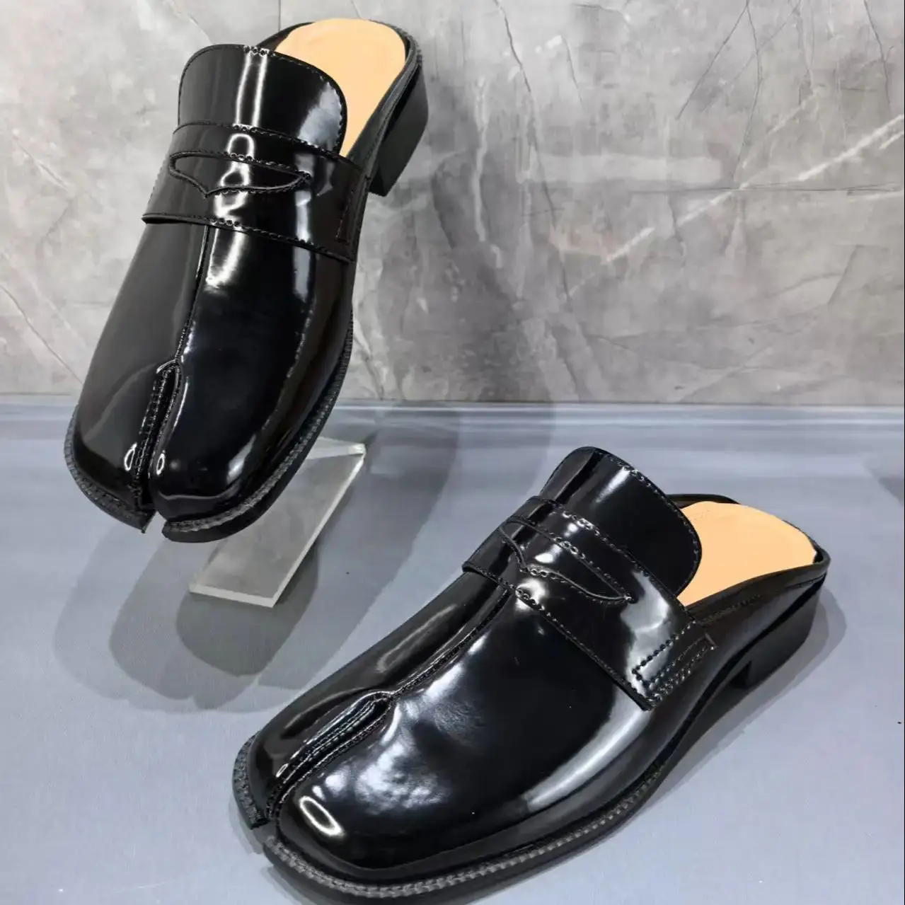 انقسام تو تابي شبشب رجالي الخي - مراجعة Shoes Heels Men وسعره