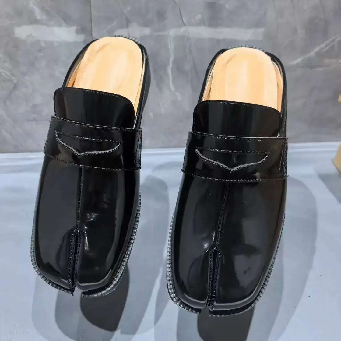 انقسام تو تابي شبشب رجالي الخي - مراجعة Shoes Heels Men وسعره