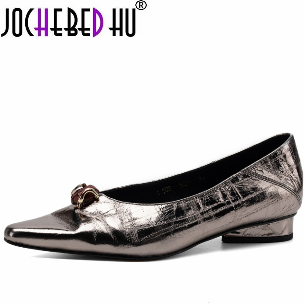 【JOCHEBED HU】حذاء نسائي مصنوع  - مراجعة Shoes Heels Men وسعره