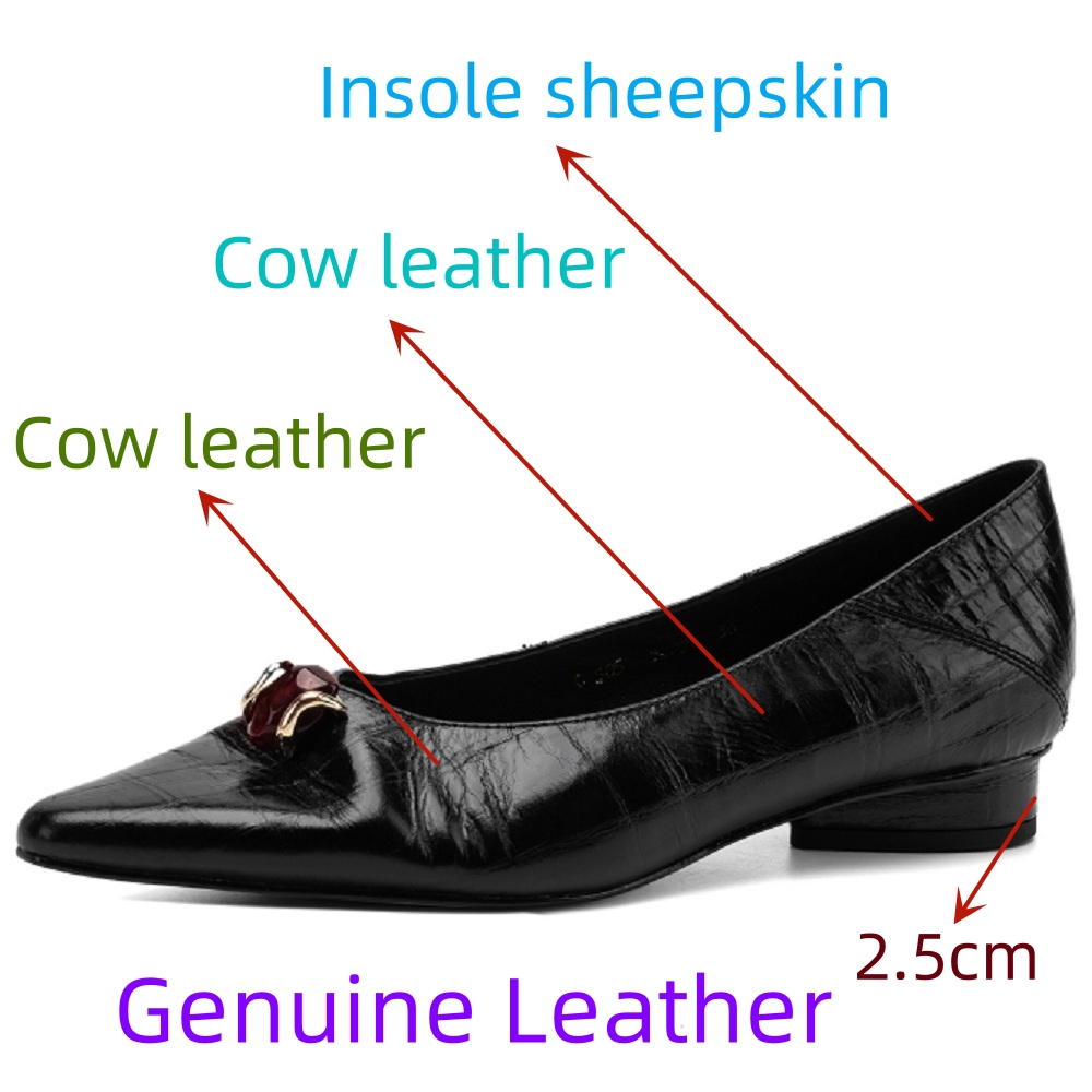 【JOCHEBED HU】حذاء نسائي مصنوع  - مراجعة Shoes Heels Men وسعره