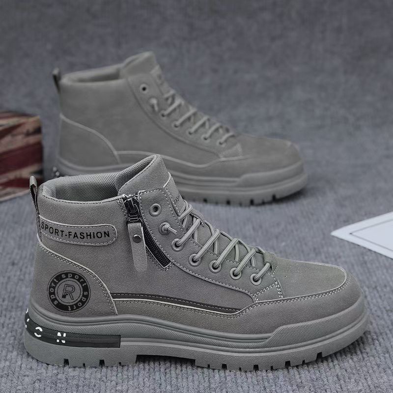 الرجال الرجعية عالية أعلى أحذي - مراجعة Men'S Shoes For Work وسعره