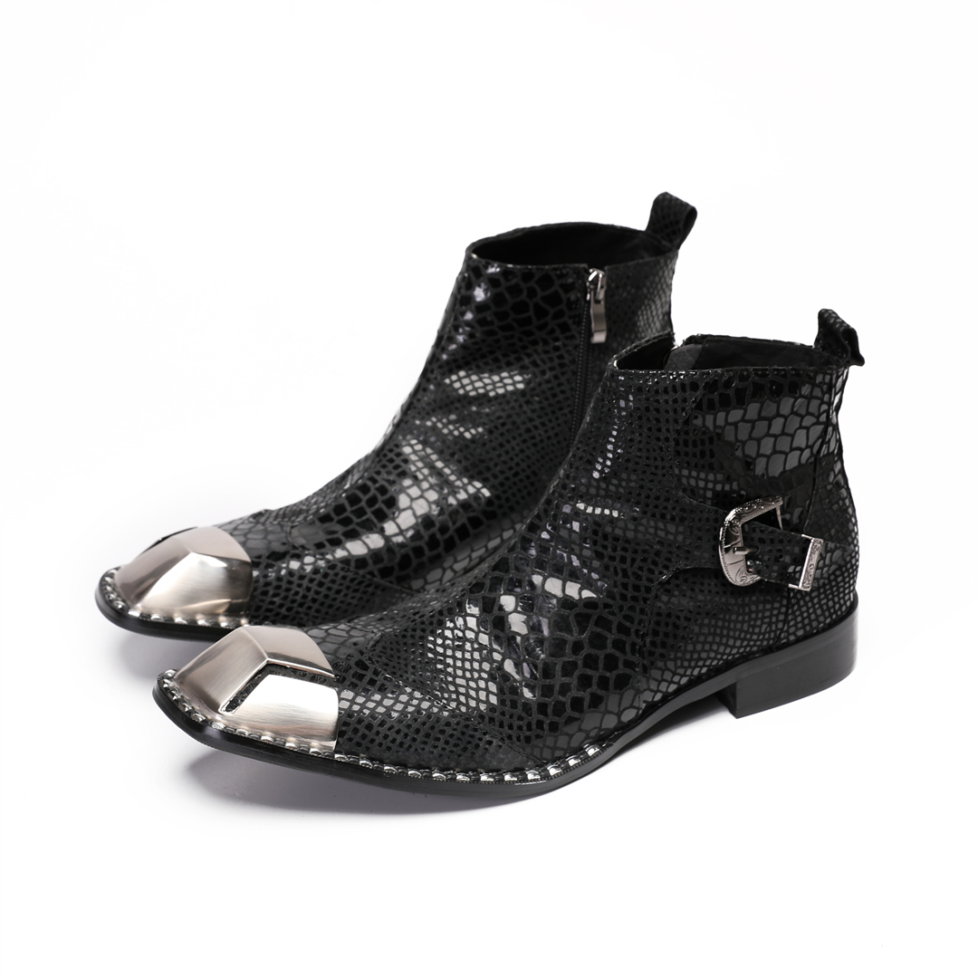 أحذية رجالية رسمية من جلد البق - مراجعة Men Shoes Formal وسعره