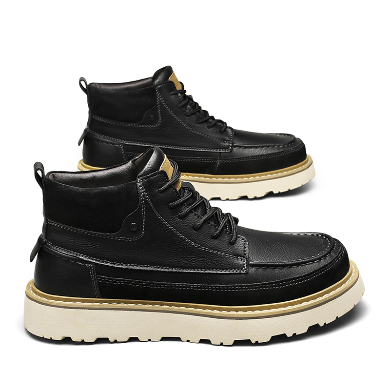 أحذية رجالية بنية اللون مبطنة  - مراجعة Men'S Shoes For Work وسعره