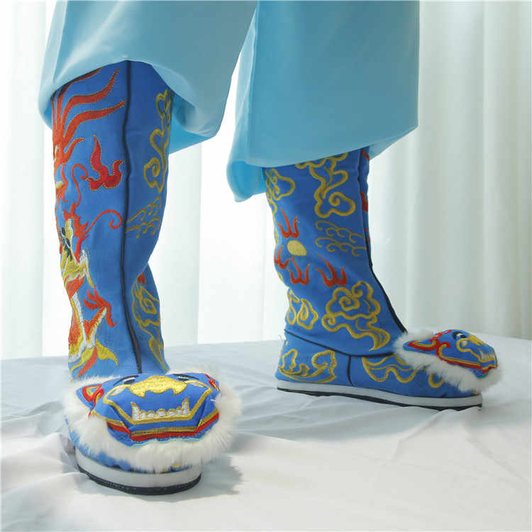 الأوبرا الصينية النمر رئيس الأ - مراجعة Men Shoes China وسعره