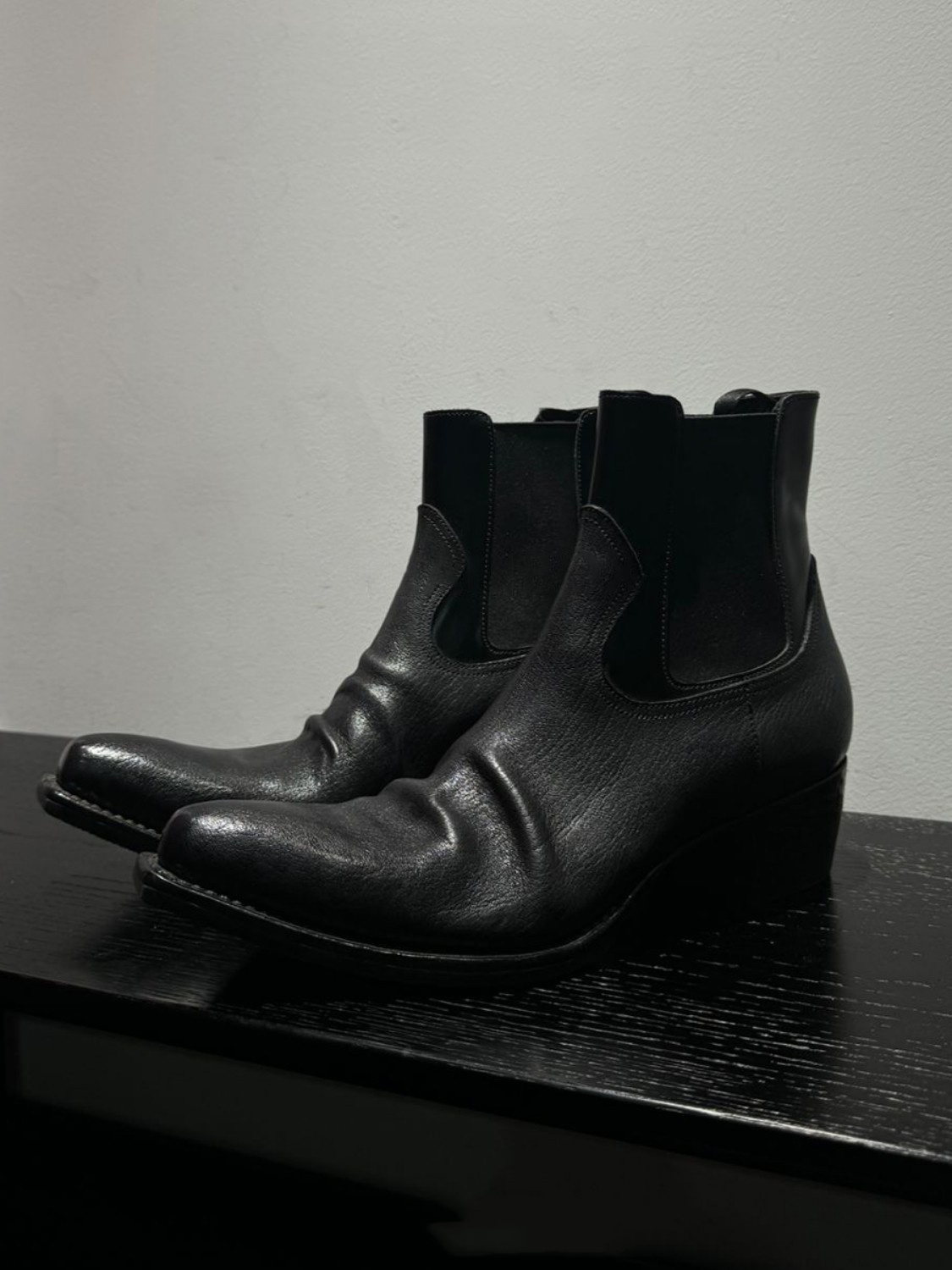 أحذية تشيلسي رجالية سوداء من ا - مراجعة Men'S Shoes Smart وسعره